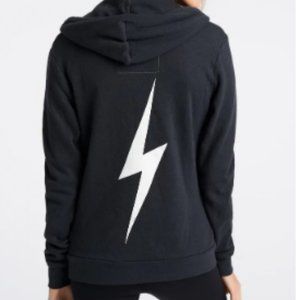 Aviator Nation Bolt Hoodie - Charcoal